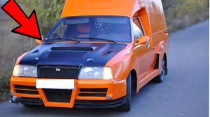 Необычные модификации и тюнинг автомобилей ИЖ.