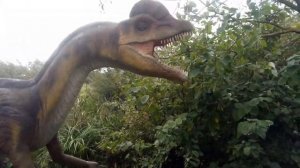 ДИНОЗАВРЫ. ДИНОПАРК. НИКИТУ ПРОГЛОТИЛ ДИНОЗАВР???DINOSAURS.NIKITA SWALLOWED BY A DINOSAUR???