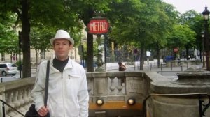 Париж. Улица Елисейские поля. Триумфальная арка