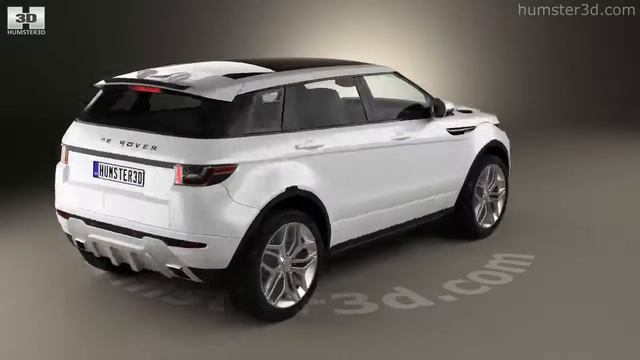 Land Rover Range Rover Evoque 5-door 2015 3D model by Humster3D.com
