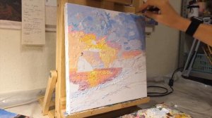 Как написать картину | Крымский пейзаж маслом