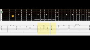 Hotel California # Acoustic guitar lesson note tabs