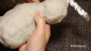 Мастер класс, как слепить слона, из папье-маше