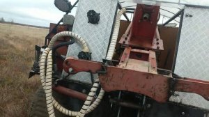 болотоход странник с буровой установкой