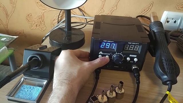 Паяльная станция 8588D и пару слов о дальнейших планах. смотреть онлайн