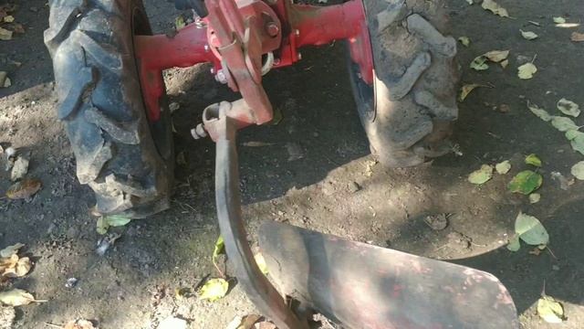 Вспашка мотоблоком мтз 09Н "Белорусский автопилот"