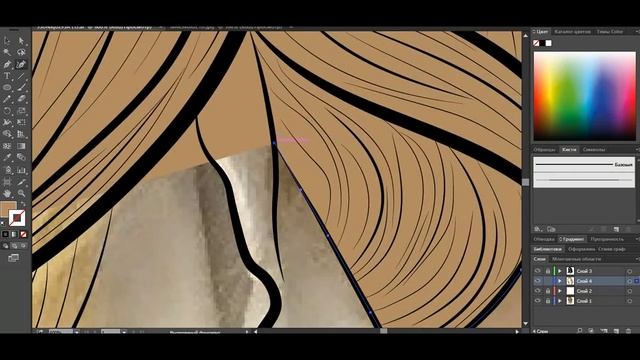 РИСУЕМ АРТ В ИЛЛЮСТРАТОРЕ смотреть онлайн