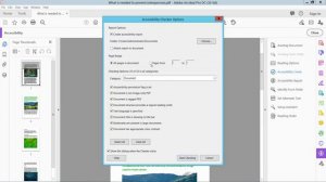 How to check accessibility in pdf using Adobe Acrobat Pro DC