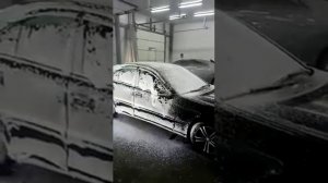 Работа пеногенератора KISAR 50L на автомойке