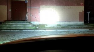 Лампы H7 ближний + H1 дальний в оригинальных фарах Октавии А5.