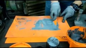 Восстановление резьбы муфты Belzona 1111 (Super Metal)