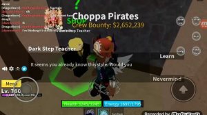 How to tap dance blox fruits.