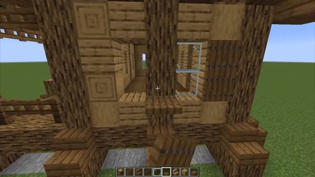 СТАРТОВЫЙ ДОМ В МАЙНКРАФТЕ, ГАЙД ПО ПОСТРОЙКЕ СРЕДНЕВЕКОВОМ СТИЛЕ! смотреть онлайн