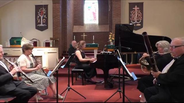 Mozart: Quintet for Piano/Winds Eb Major K. 452 Adagio Allegro смотреть онлайн