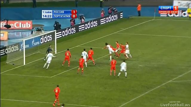 Россия - Португалия сэйв Акинфеева |HD| смотреть онлайн