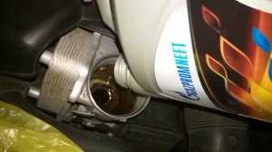 Замена масла Мерседес W220 S500 через щуп Change oil Mercedes W220 oil pump
