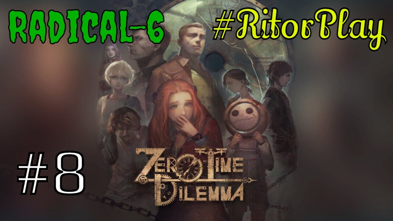 Zero Escape Zero Time Dilemma #8 Radical-6. #RitorPlay