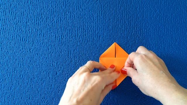 DIY:Оригами сеодце.Валентинка своими руками. Сердце кулон в подарок. Открытка своими руками!! смотреть онлайн