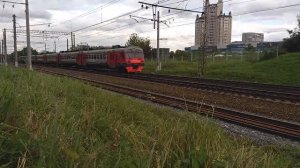 Электропоезд ЭД4М-0002, перегон Кунцево-I - Фили