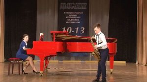 Фатхутдинов Марат 11 лет, Ф Верачини"Ларго", Ж.Б. Синжеле "Концертино"