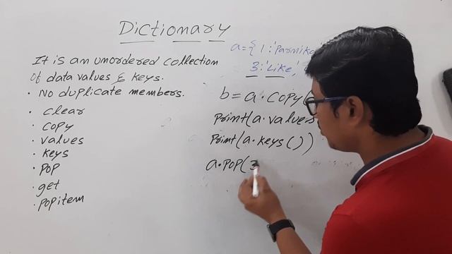 L 27: DICTIONARY IN PYTHON | PYTHON DICTIONARY TUTORIAL | PYTHON COURSE FOR BEGINNERS
