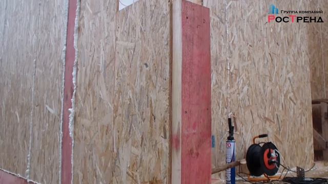 Строим дома из Sip панелей. 5-8 день. Монтаж Sip панелей первого этажа и межэтажного перекрытия. смотреть онлайн