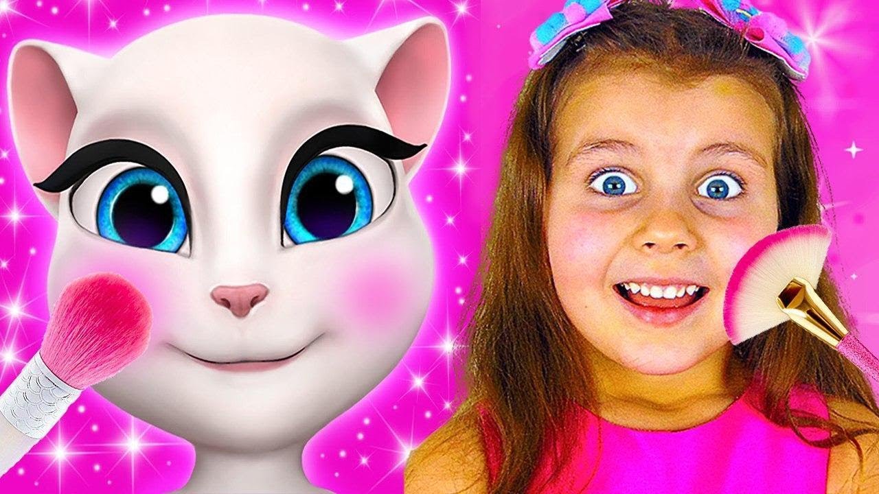 Милана красится и выбирает новые наряды с подружкой смотреть онлайн