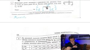 Невесомый рычаг находится в равновесии (см. рисунок). Сила F1 = 8 Н, её плечо равно 30 см. - №