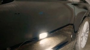 Полировка чёрного Ford Monde