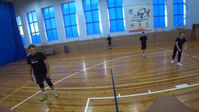 Волейбол от первого лица. First person volleyball.