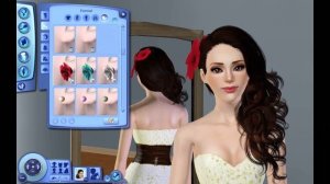 The Sims 3 Create A Sim: "The Phantom of the Opera" Christine Daae