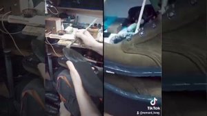 ремонт обуви,  замена подошвы в берцах.