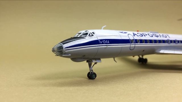Сборка модели "ТУ-134А", 1:144 (ЗВЕЗДА) смотреть онлайн