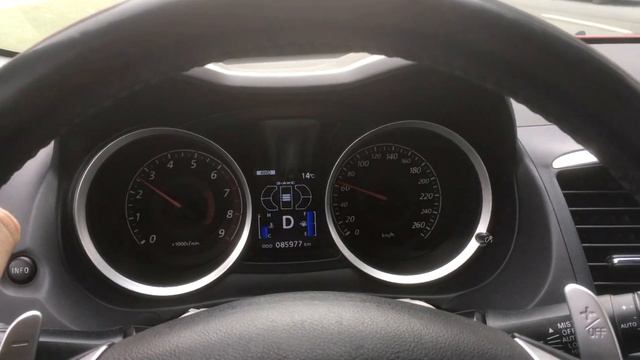 S-AWC indication on Lancer X смотреть онлайн