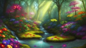 Сказочный лес, звуки природы ✨