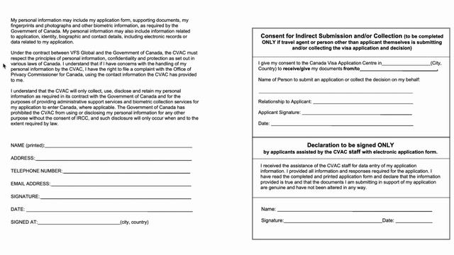 CONSENT FORM ИНСТРУКЦИЯ ПО ЗАПОЛНЕНИЮ. Виза в Канаду для украинцев 2023 CUAET. Украина 2023