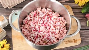 Классическая окрошка с уксусом