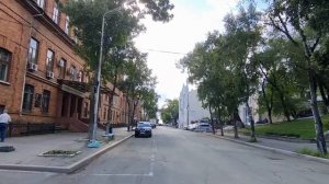 Владивосток. Атмосферная прогулка по улице Пушкинской. Фуникулёр. Золотой мост. walk 🚶♀️