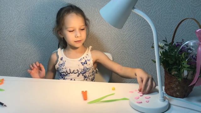 Как лепить корзинку с цветами