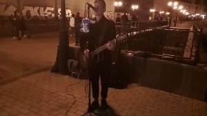 Песни Высоцкого под гитару. Уличные музыканты Казани