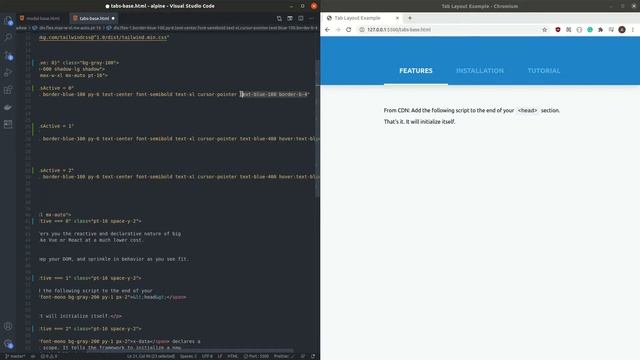 Alpine.js Crash Course (better than react) смотреть онлайн