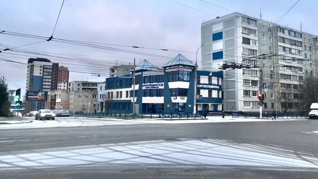 Проспект Строителей. Площадь - город Киров.