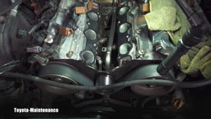 Toyota 5VZ-FE Knock Sensor Location