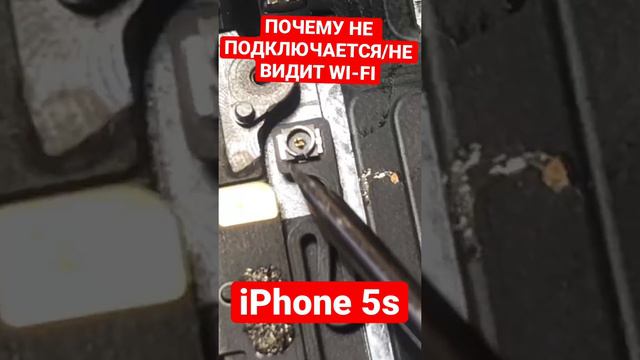 НЕ ПЕРЕПЛАЧИВАЙТЕ МАСТЕРАМ | iPhone 5s плохо ловит и не подключается к WiFi | ПОЛНЫЙ РЕМОНТ ВПРОФИЛ