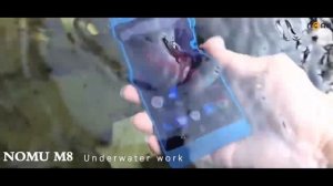 Обзор смартфона Nomu M8 (Pro), демонстрация IP68-защиты