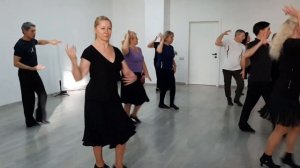 99) Танец Румба // линейная - парная  связка // базовые шаги + скользящие дверцы