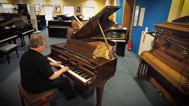 Klangprobe Steinway & Sons M-170 Flügel - Bj. 1940 in Nußbaum poliert смотреть онлайн