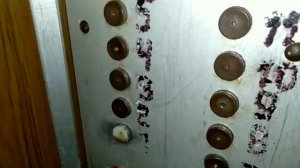 Съёмка с товарищем Dmitrii021293). Пассажирские лифты (МЛЗ-1988 г.в) V=1 м/с, г/п 320 кг