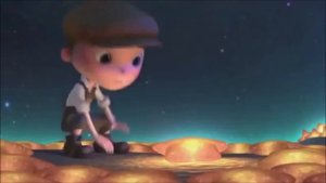 Прикольный мультфильм" звезды на луне