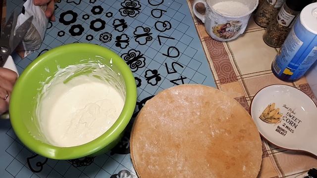 СМЕТАННЫЙ КРЕМ С ЯБЛОЧНОЙ КАРАМЕЛЬЮ ДЛЯ  МЕДОВИКА